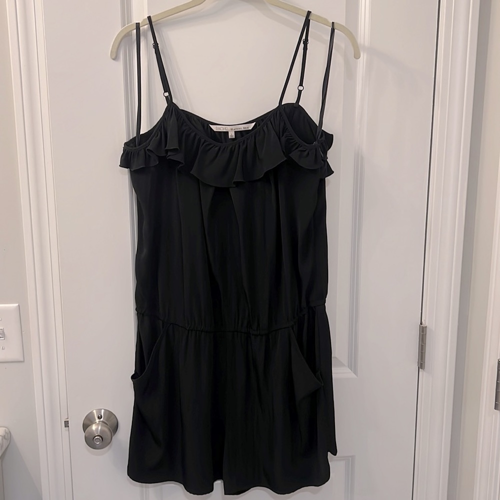 RACHEL Rachel Roy Black Romper size L